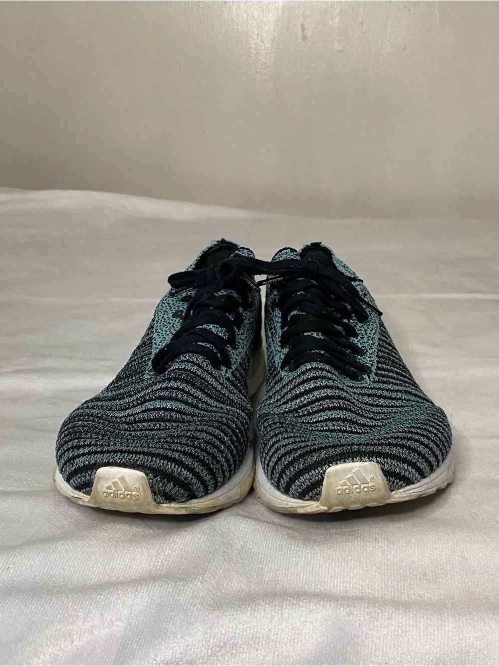 Adidas Adizero Prime LTD Black Blue Spirit Boost Men's Size 9.5 D97654 Running